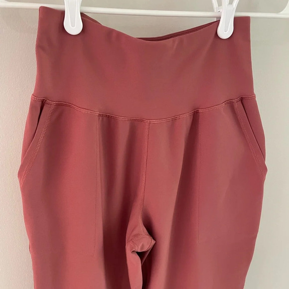 Old Navy High-Waisted PowerSoft Joggers - 7/8 Length - Mauve Pink - Size Small - Picture 4 of 13